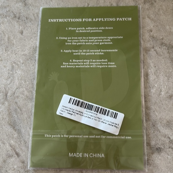 UCONN Embroidery patch - Picture 5 of 5